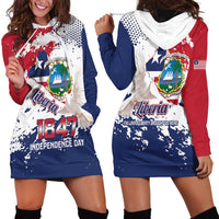 Liberia 1847 Independence Day Hoodie Dress Coat Of Arms Grunge Style