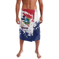 Liberia 1847 Independence Day Lavalava Coat Of Arms Grunge Style