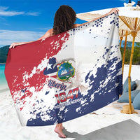 Liberia 1847 Independence Day Sarong Coat Of Arms Grunge Style