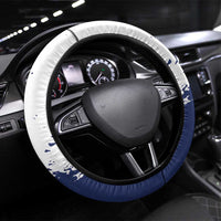 Liberia 1847 Independence Day Steering Wheel Cover Coat Of Arms Grunge Style