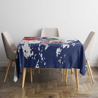 Liberia 1847 Independence Day Tablecloth Coat Of Arms Grunge Style