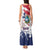Liberia 1847 Independence Day Tank Maxi Dress Coat Of Arms Grunge Style