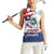 Liberia 1847 Independence Day Women Sleeveless Polo Shirt Coat Of Arms Grunge Style