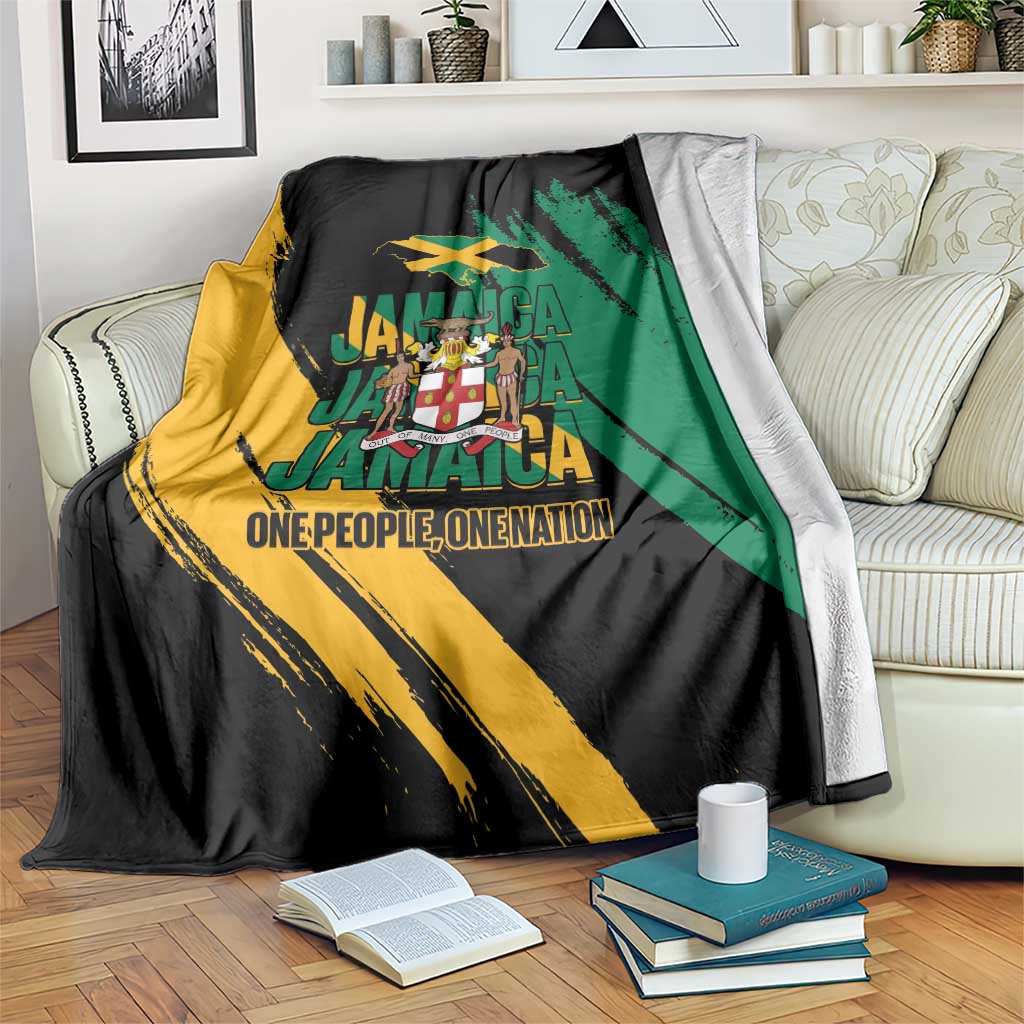 Jamaica Independence Day Blanket One People One Nation