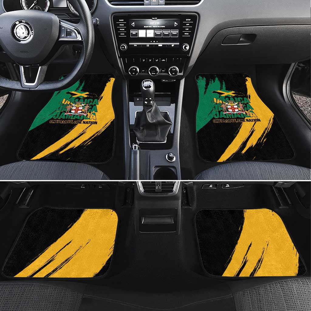 Jamaica Independence Day Car Mats One People One Nation