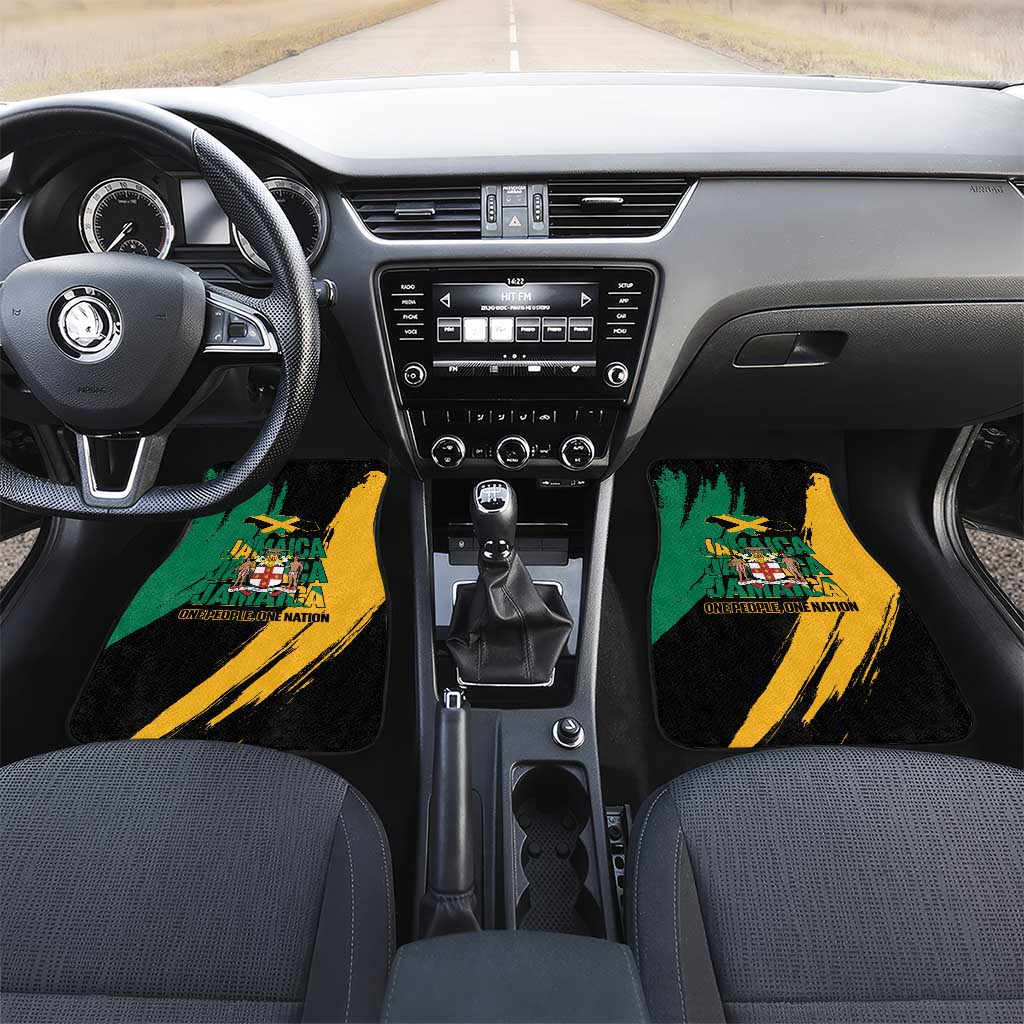 Jamaica Independence Day Car Mats One People One Nation