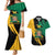 Jamaica Independence Day Couples Matching Mermaid Dress and Hawaiian Shirt One People One Nation