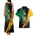 Jamaica Independence Day Couples Matching Tank Maxi Dress and Hawaiian Shirt One People One Nation