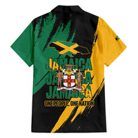 Jamaica Independence Day Family Matching Summer Maxi Dress and Hawaiian Shirt One People One Nation