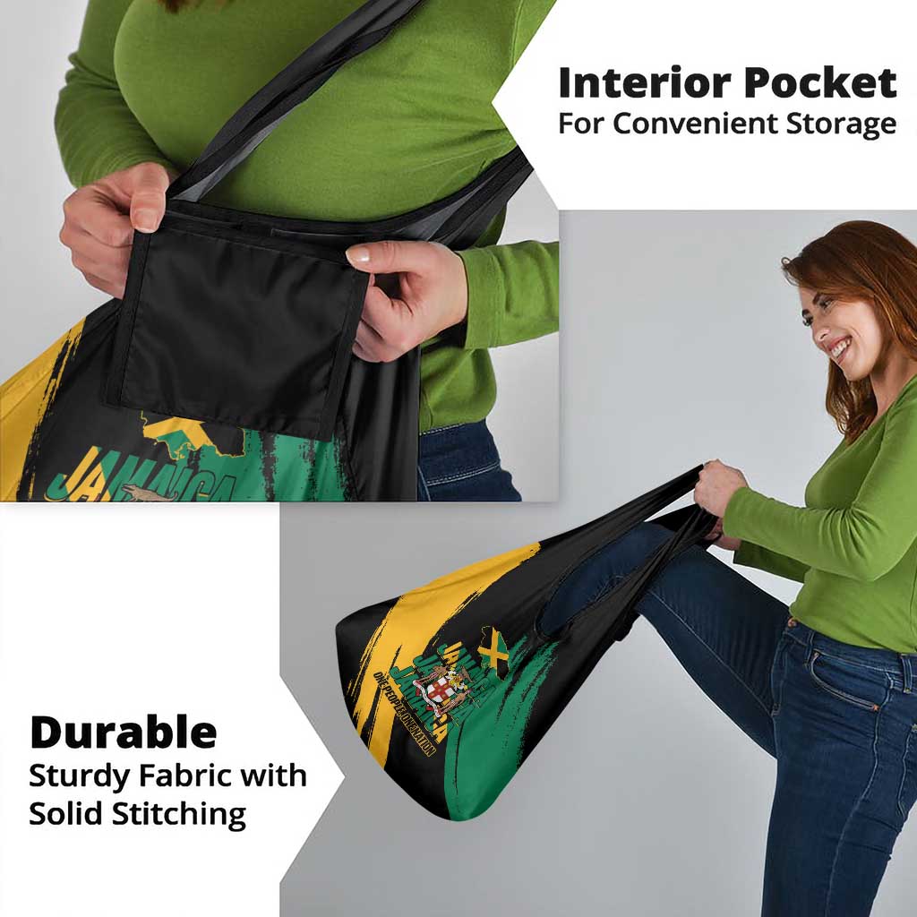 Jamaica Independence Day Grocery Bag One People One Nation