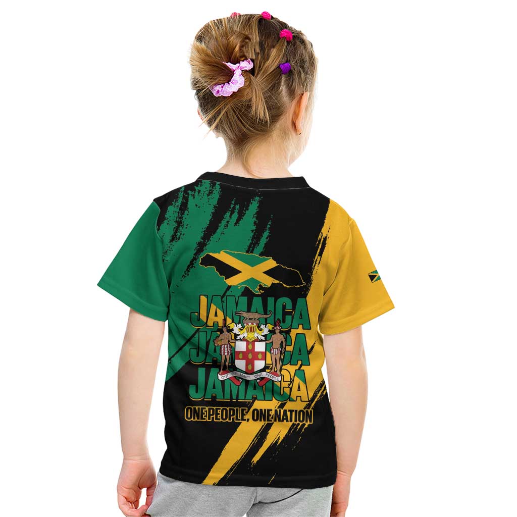 Jamaica Independence Day Kid T Shirt One People One Nation