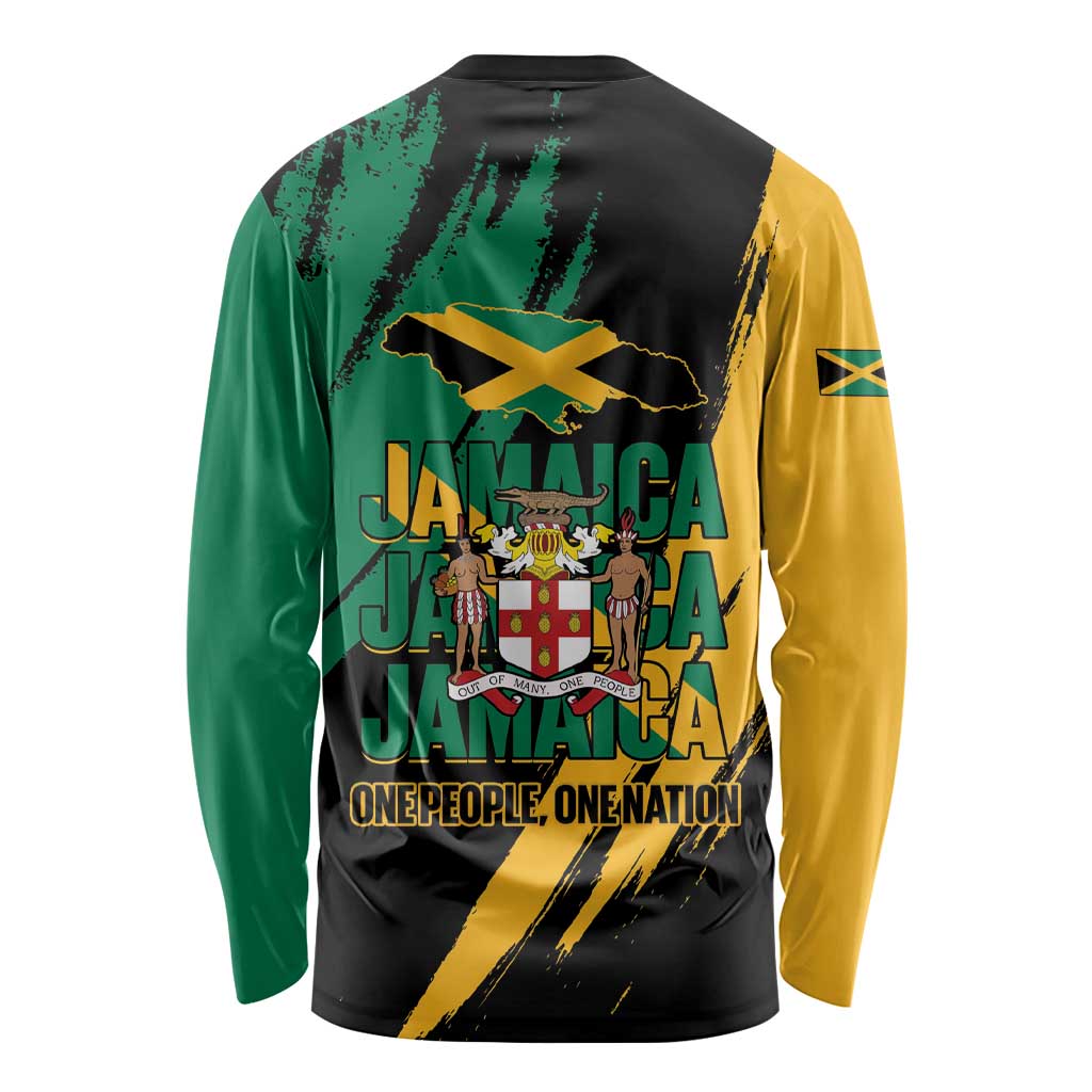 Jamaica Independence Day Long Sleeve Shirt One People One Nation