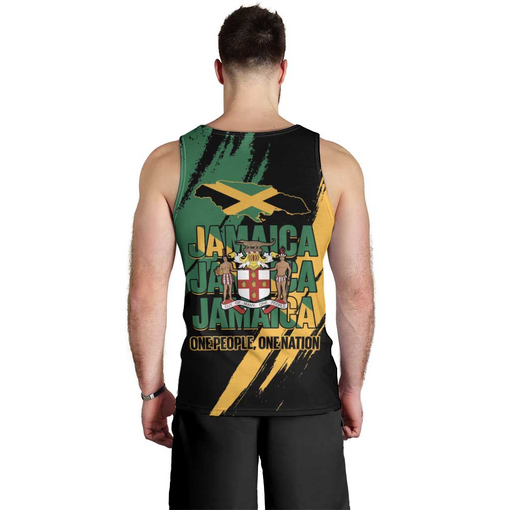 Jamaica Independence Day Men Tank Top One People One Nation