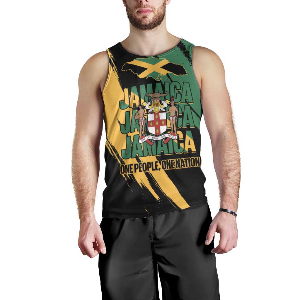 Jamaica Independence Day Men Tank Top One People One Nation