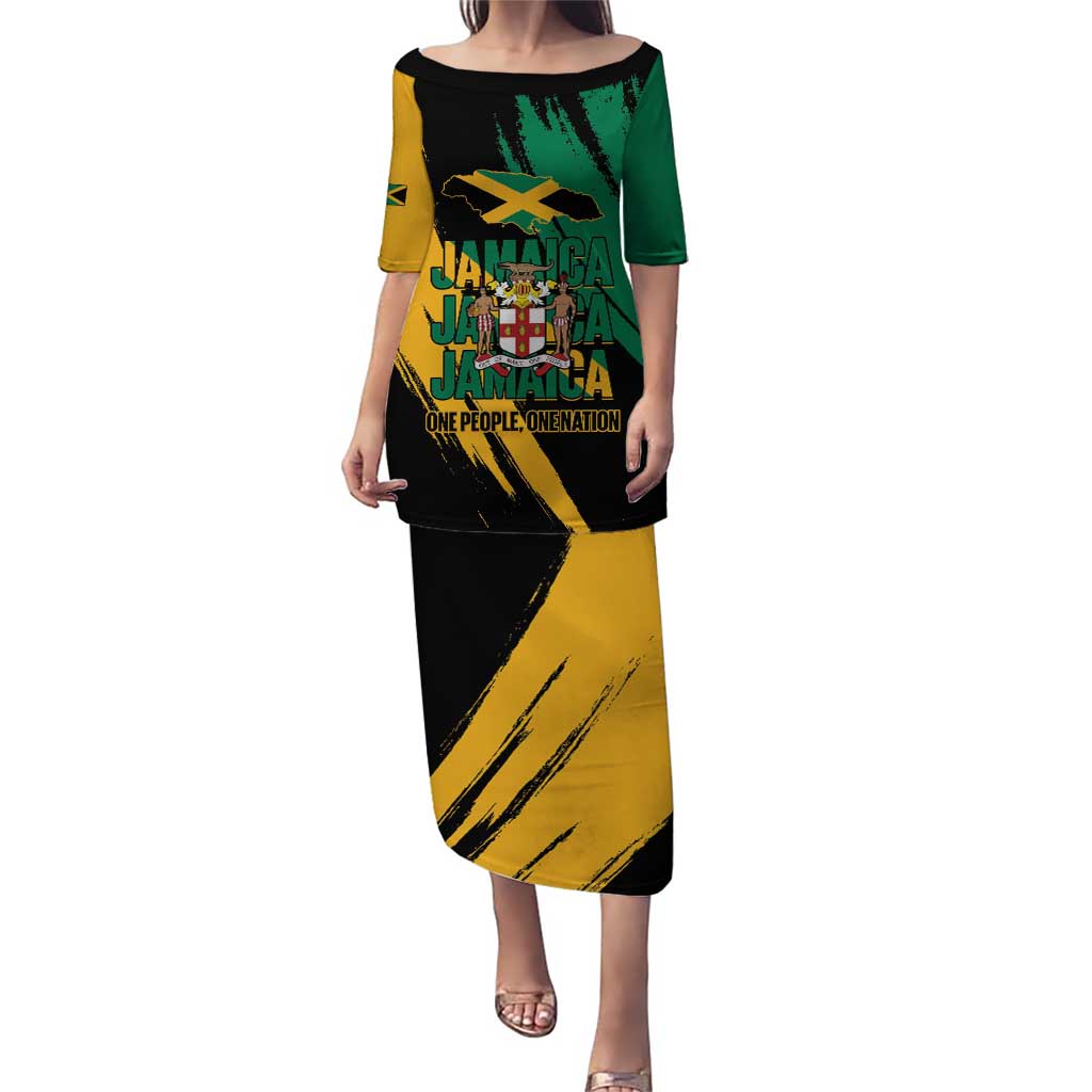 Jamaica Independence Day Puletasi One People One Nation