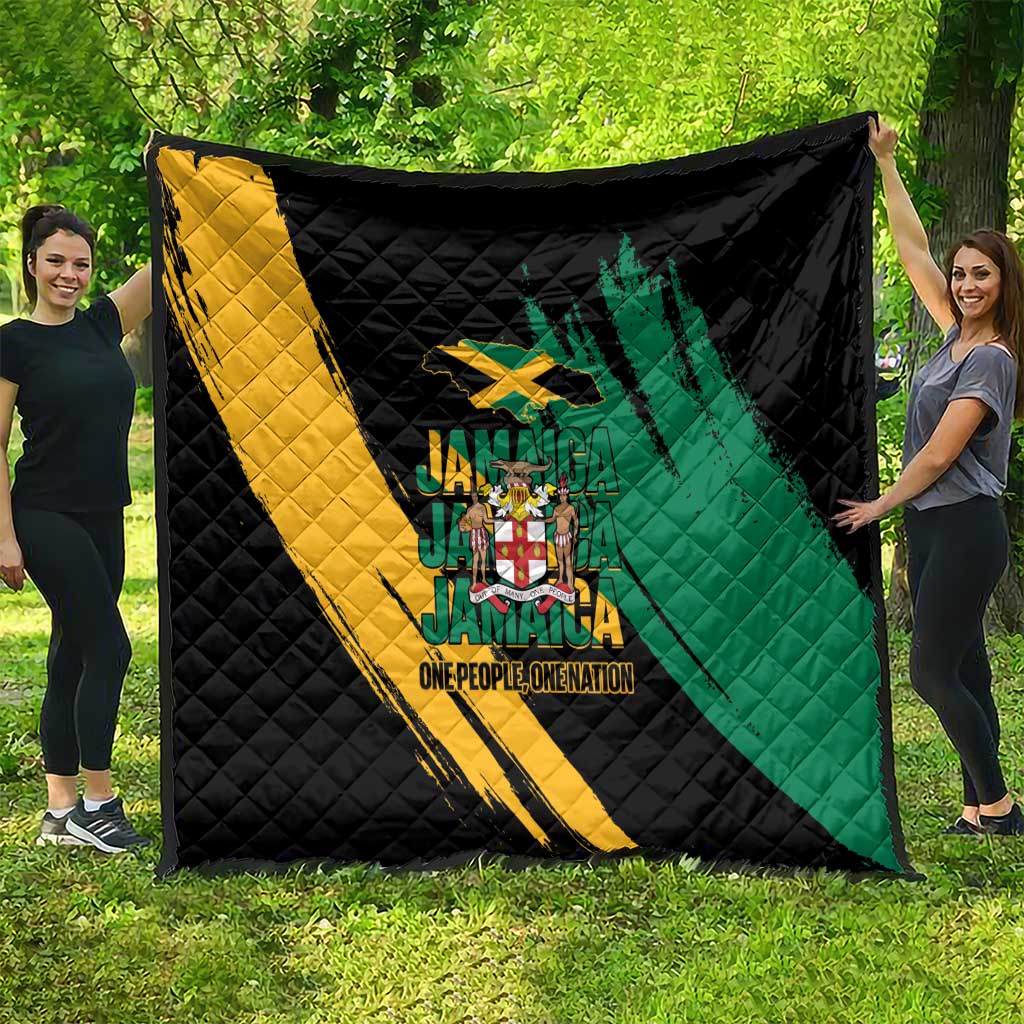 Jamaica Independence Day Quilt One People One Nation
