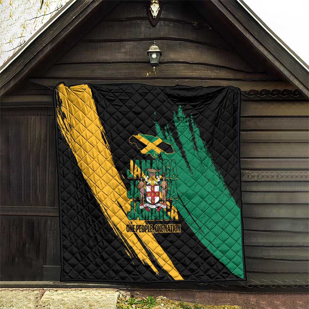 Jamaica Independence Day Quilt One People One Nation
