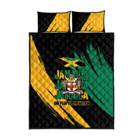 Jamaica Independence Day Quilt Bed Set One People One Nation