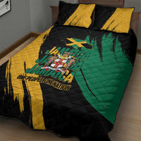 Jamaica Independence Day Quilt Bed Set One People One Nation