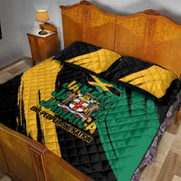 Jamaica Independence Day Quilt Bed Set One People One Nation