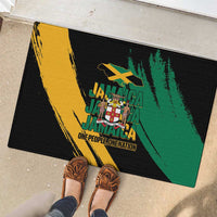 Jamaica Independence Day Rubber Doormat One People One Nation