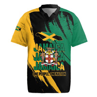 Jamaica Independence Day Rugby Jersey One People One Nation