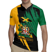 Jamaica Independence Day Rugby Jersey One People One Nation