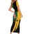 Jamaica Independence Day Short Sleeve Bodycon Dress One People One Nation