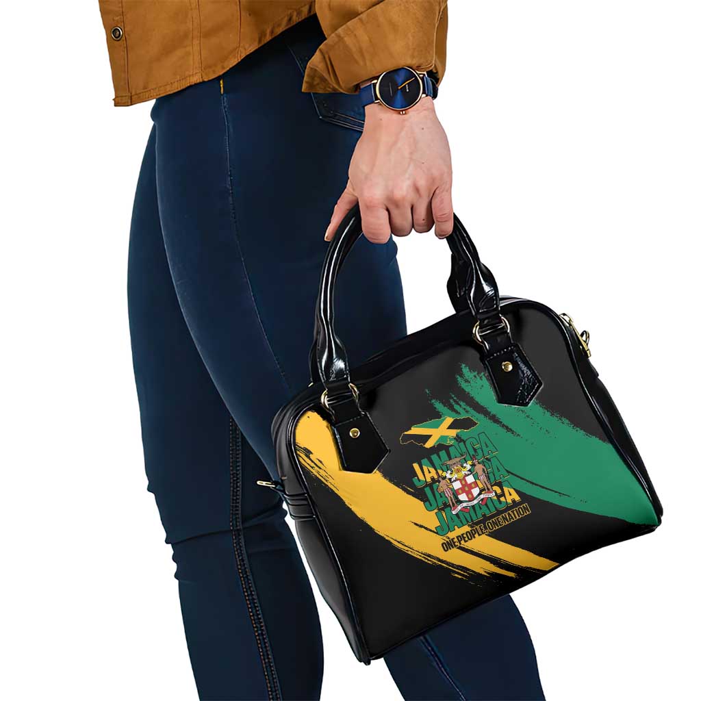 Jamaica Independence Day Shoulder Handbag One People One Nation