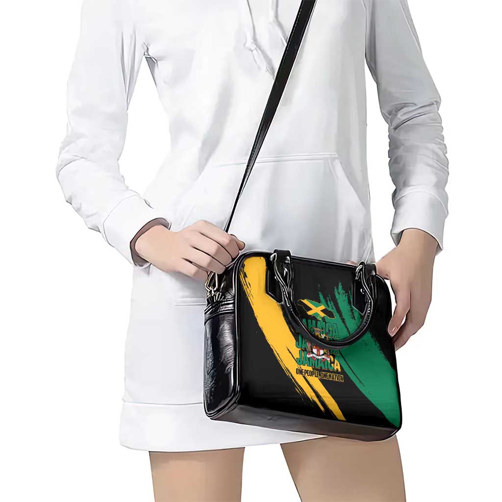 Jamaica Independence Day Shoulder Handbag One People One Nation