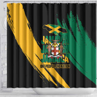 Jamaica Independence Day Shower Curtain One People One Nation