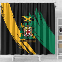 Jamaica Independence Day Shower Curtain One People One Nation