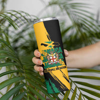 Jamaica Independence Day Skinny Tumbler One People One Nation