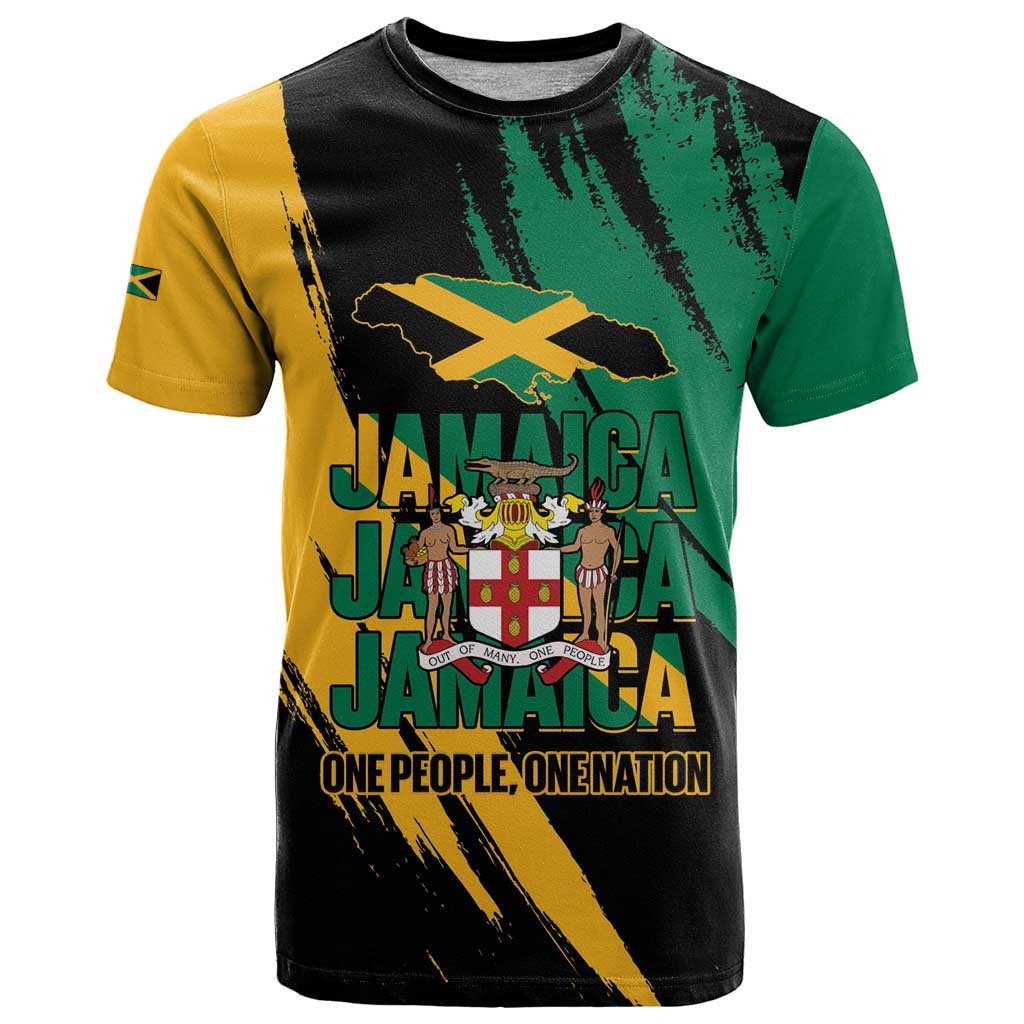 Jamaica Independence Day T Shirt One People One Nation