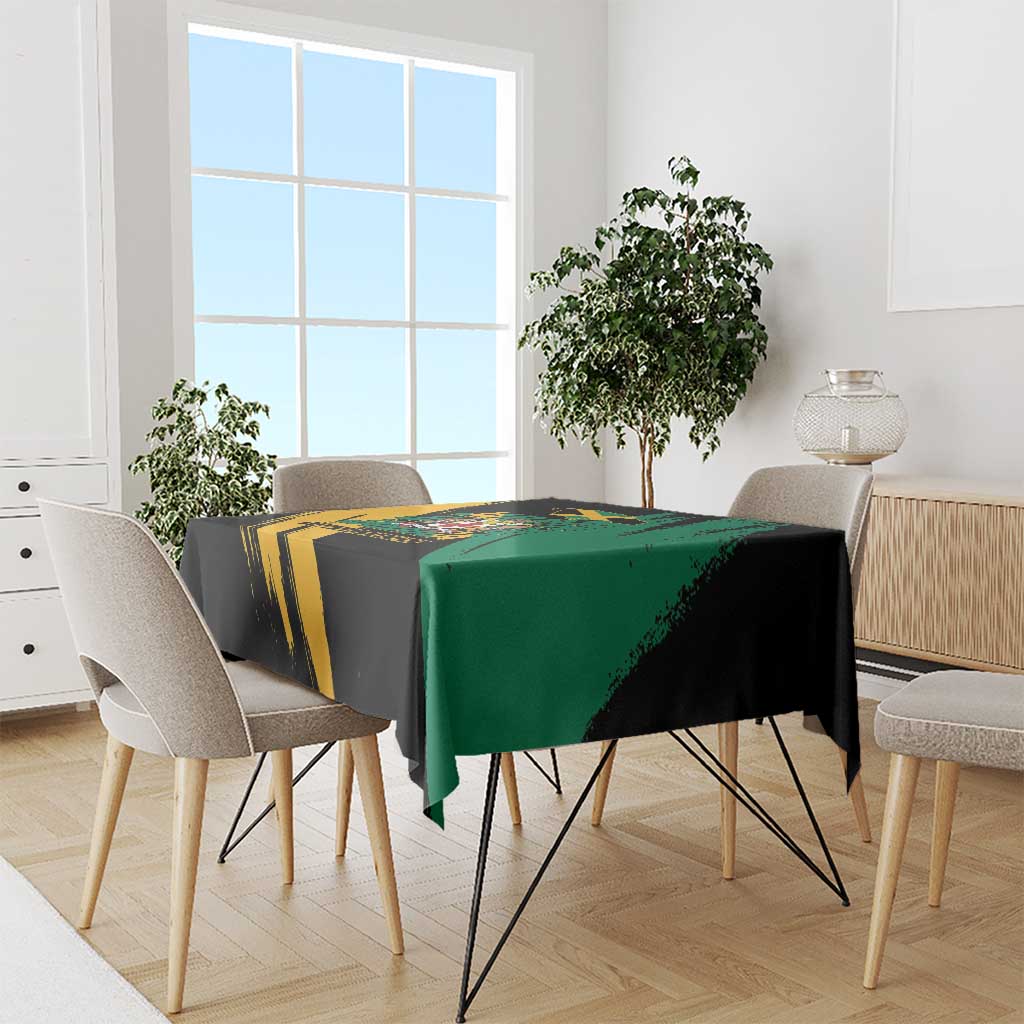 Jamaica Independence Day Tablecloth One People One Nation