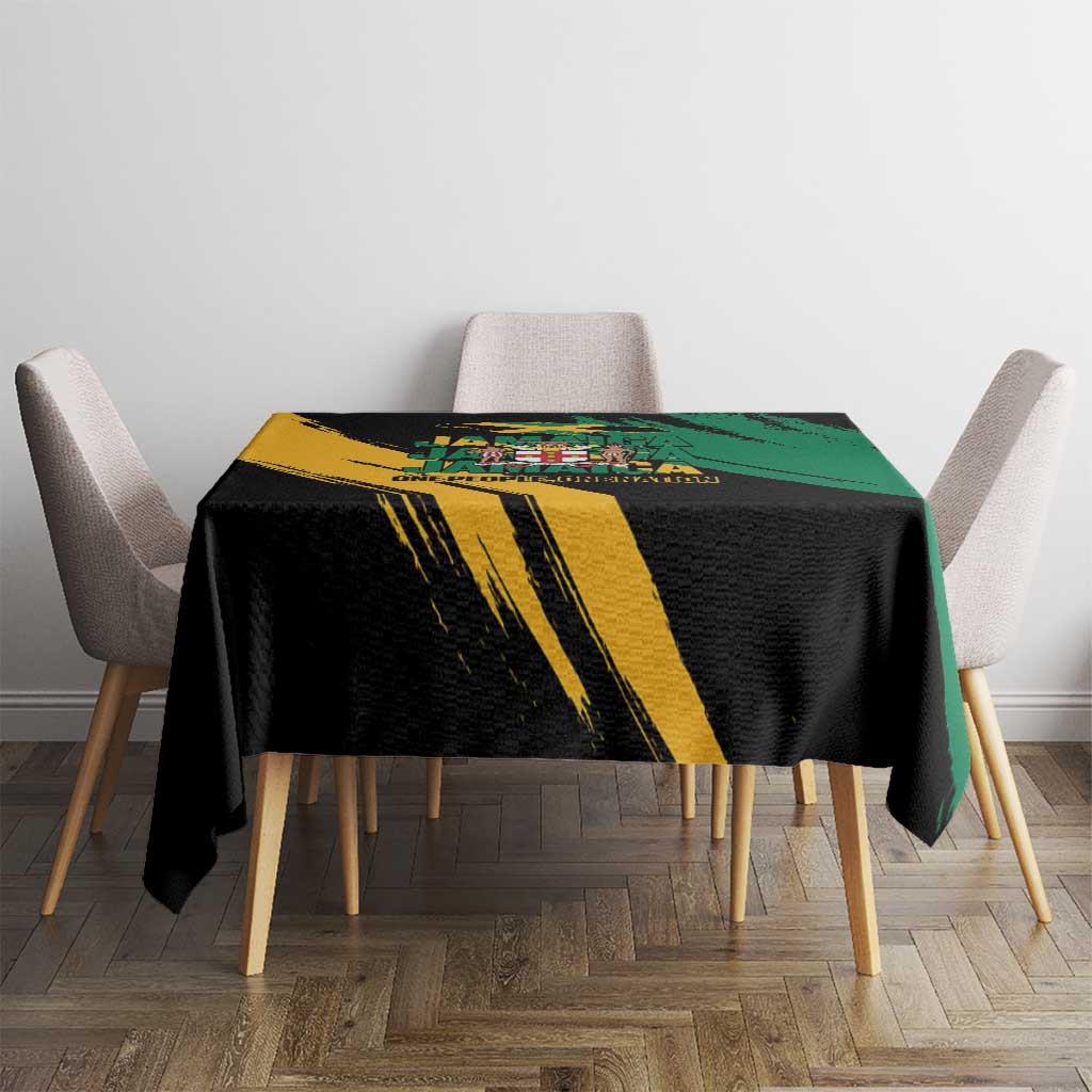 Jamaica Independence Day Tablecloth One People One Nation
