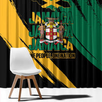 Jamaica Independence Day Window Curtain One People One Nation