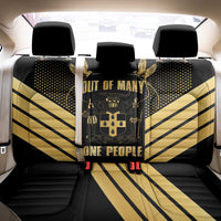 Jamaica Independence Day Back Car Seat Cover Out Of Many One People Gold Color