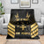 Jamaica Independence Day Blanket Out Of Many One People Gold Color