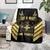 Jamaica Independence Day Blanket Out Of Many One People Gold Color