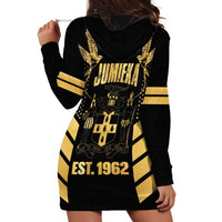 Jamaica Independence Day Hoodie Dress Out Of Many One People Gold Color