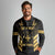 Jamaica Independence Day Long Sleeve Polo Shirt Out Of Many One People Gold Color