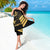 Jamaica Independence Day Sarong Out Of Many One People Gold Color