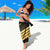 Jamaica Independence Day Sarong Out Of Many One People Gold Color