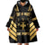 Jamaica Independence Day Wearable Blanket Hoodie Out Of Many One People Gold Color