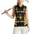 Jamaica Independence Day Women Sleeveless Polo Shirt Out Of Many One People Gold Color