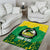Custom Jamaica Cricket Area Rug Go Champions Tallawahs Grunge Style
