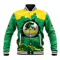 Custom Jamaica Cricket Baseball Jacket Go Champions Tallawahs Grunge Style
