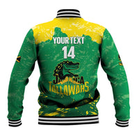 Custom Jamaica Cricket Baseball Jacket Go Champions Tallawahs Grunge Style