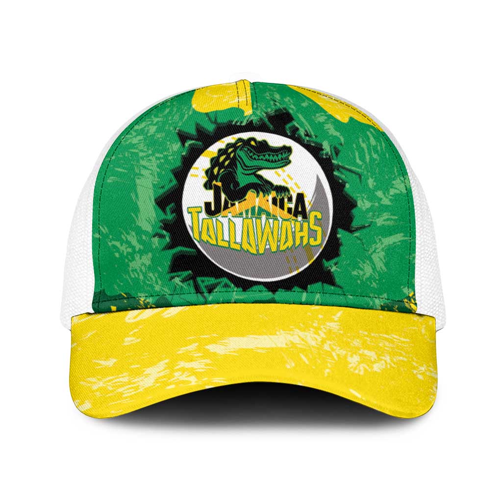 Jamaica Cricket Baseball Net Cap Go Champions Tallawahs Grunge Style - Wonder Print Shop